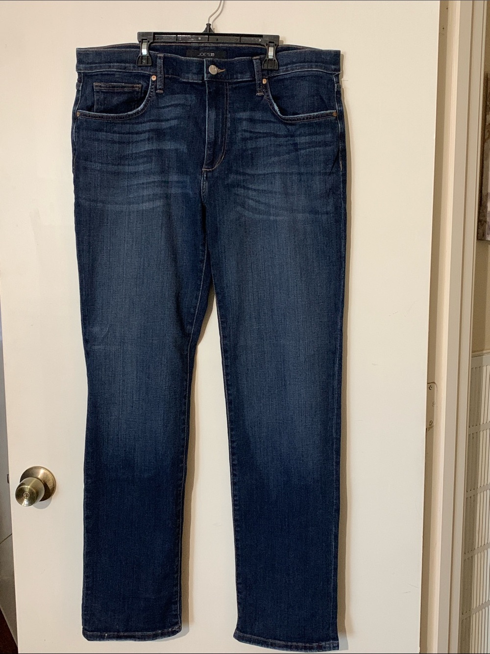 Joe's Jeans Straight-Leg Dark Indigo Jeans Size 36 waist